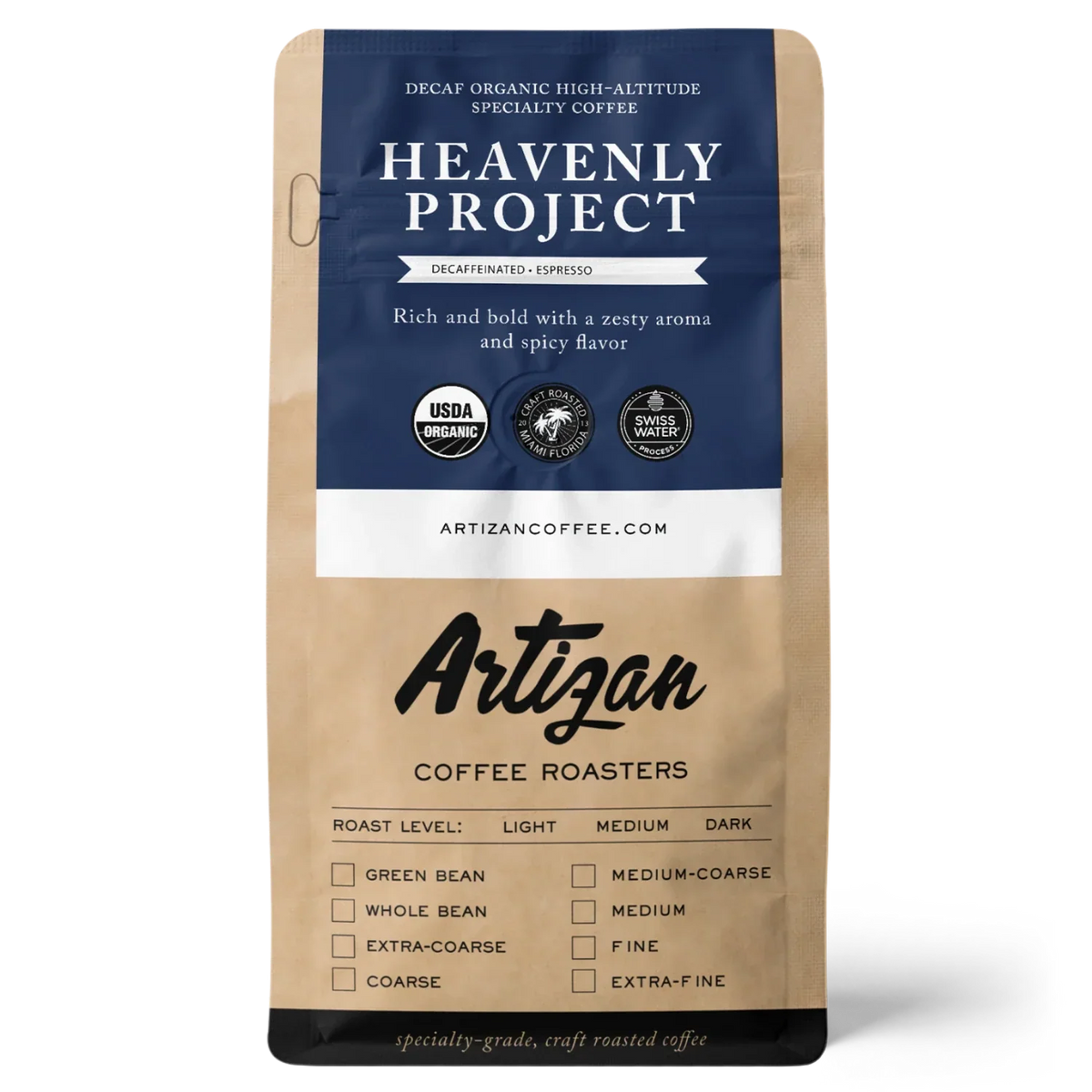 Organic Heavenly Project Decaf  - High Altitude Blend