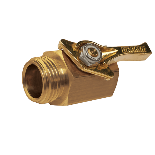 Dramm 3/4 Inch Heavy Duty Brass Shut off Valve