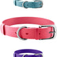 Heavy Duty Waterproof Dog Collar Metal Buckle Odor Proof XS–L (all colors)