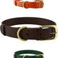 Heavy Duty Waterproof Dog Collar Metal Buckle Odor Proof XS–L (all colors)