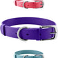 Heavy Duty Waterproof Dog Collar Metal Buckle Odor Proof XS–L (all colors)