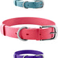 Heavy Duty Waterproof Dog Collar Metal Buckle Odor Proof XS–L (all colors)