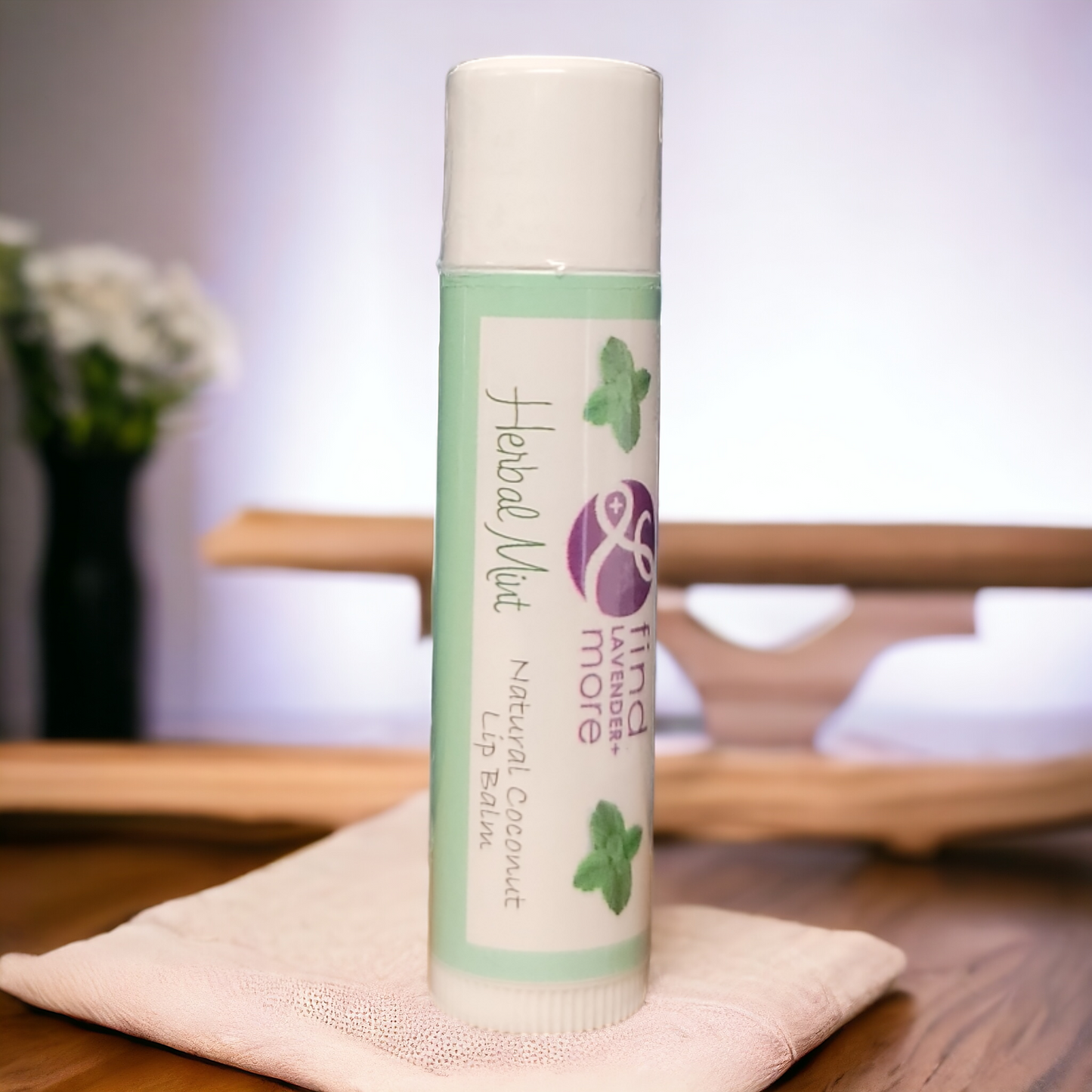 Natural Shea Butter Lavender Lip Balm Set 3-Pack Moisturizing