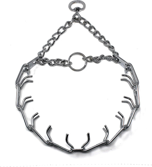 Herm Sprenger Prong Dog Training Collar Chrome Steel Anti Pull Adjustable
