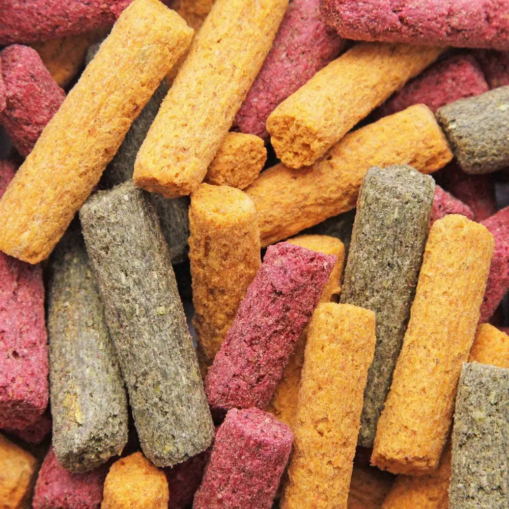 Higgins Sunburst Gourmet Natural Small Animal Treat Veggie Stix 4 oz. 3-Pack