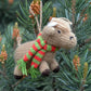 Softie Handknit Highland Cow Ornament