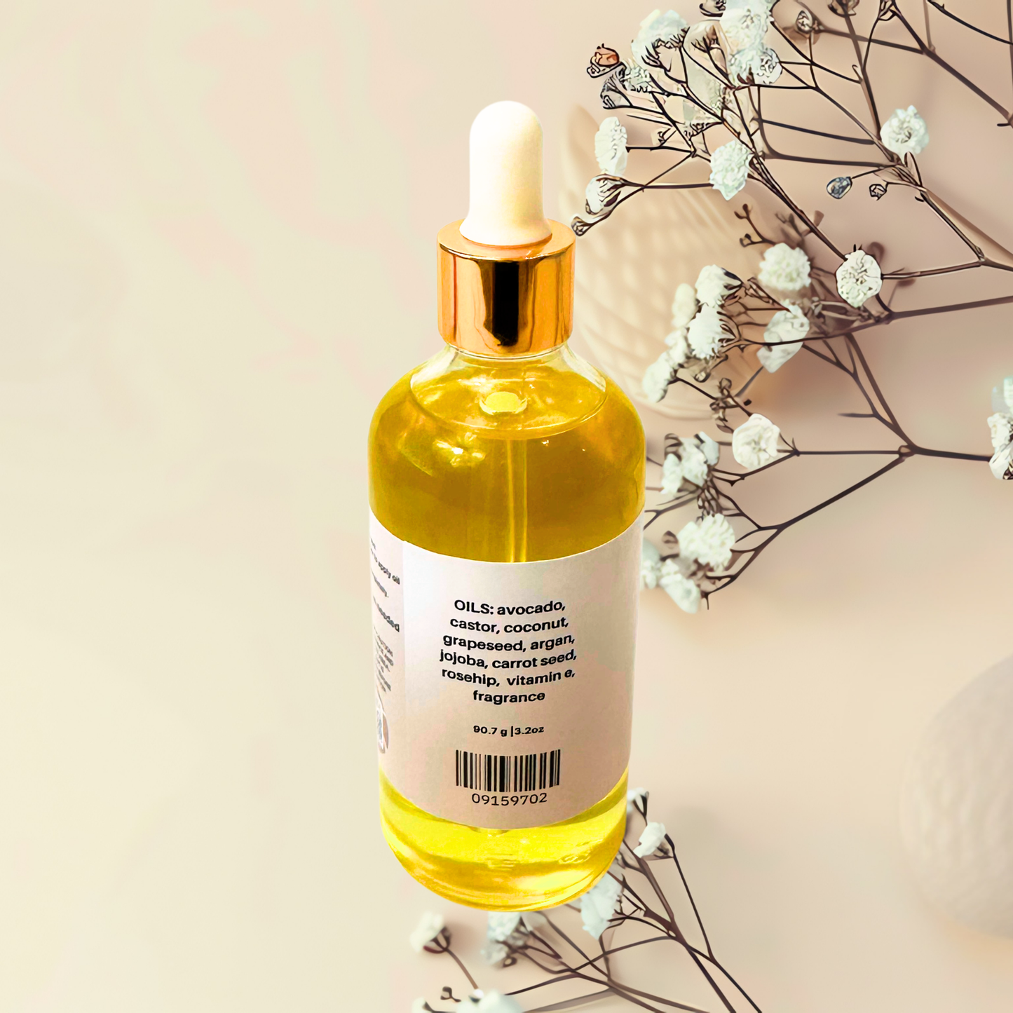 Honey Royale Signature Scent Skin Renewal Natural Body Oil with Rosehip Carrot Seed Oil | 3.2 oz