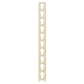 Jeffers Keyhole Plastic Jump Track for Horses, Pinless Jump System Rail