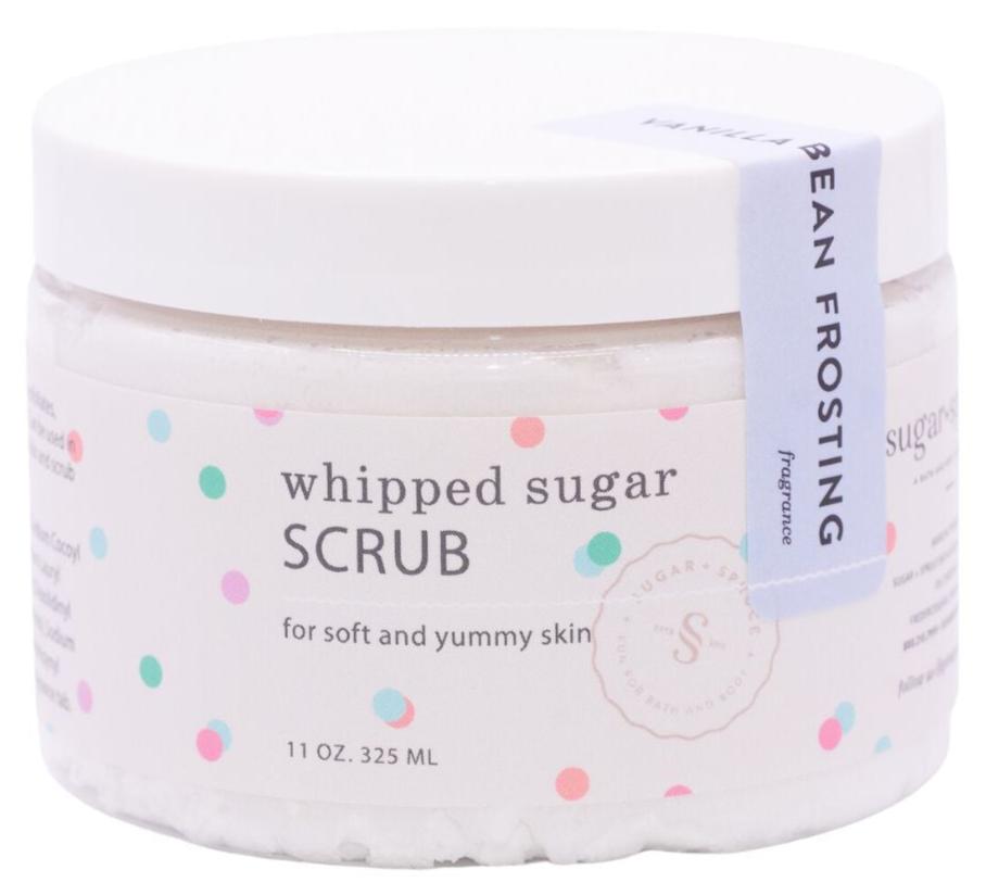 Whipped Sugar Scrub Vanilla Bean Frosting