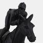 Horse w/ Jockey Figure