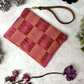 Shades of Apricot Wristlet Purse