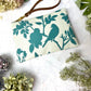 Bird Silhouette Wristlet Purse