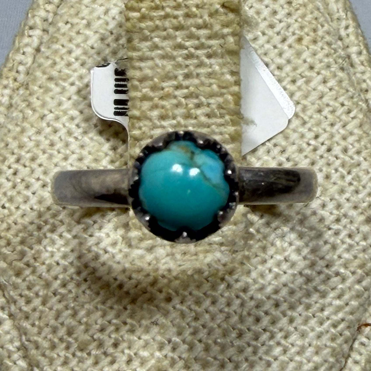 Anillo de turquesa talla 7 (02.4020)