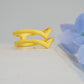 Double Wave Ring