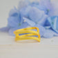 Double Wave Ring
