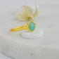 Mini Pebble Ring - Gold