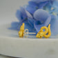 Tiny Snake Stud Earrings