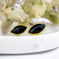 Mila Leaf Earrings - Gold