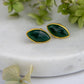 Mila Leaf Earrings - Gold