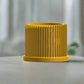 Modern Heart-Shaped Planter with Drainage & Saucer – Unique Valentine’s Day Gift for Plant Lovers, 3d Printed Planter Home Hosting Decor,