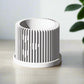 Modern Heart-Shaped Planter with Drainage & Saucer – Unique Valentine’s Day Gift for Plant Lovers, 3d Printed Planter Home Hosting Decor,