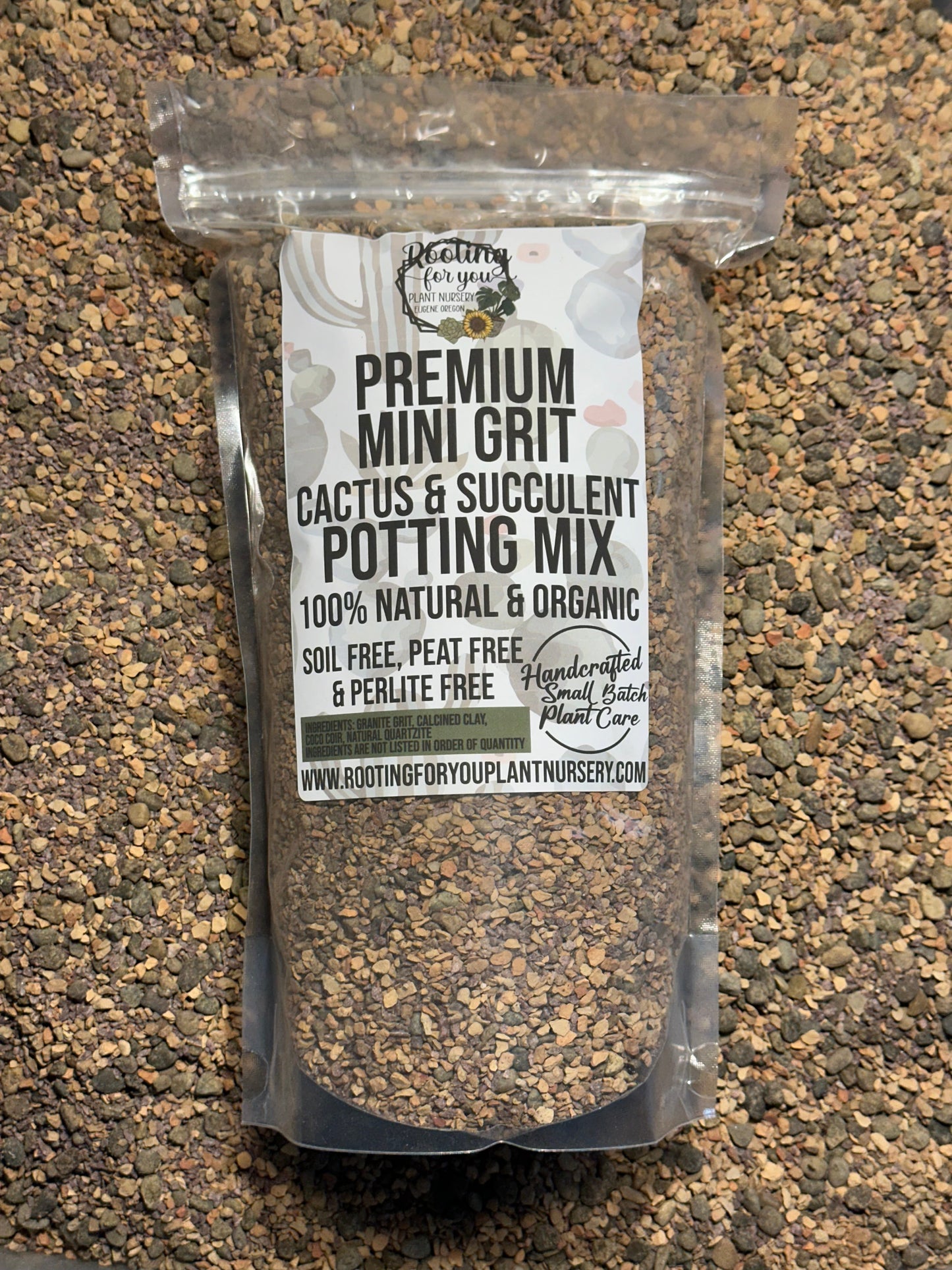 MINI GRIT Cactus & Succulent Premium Potting Mix