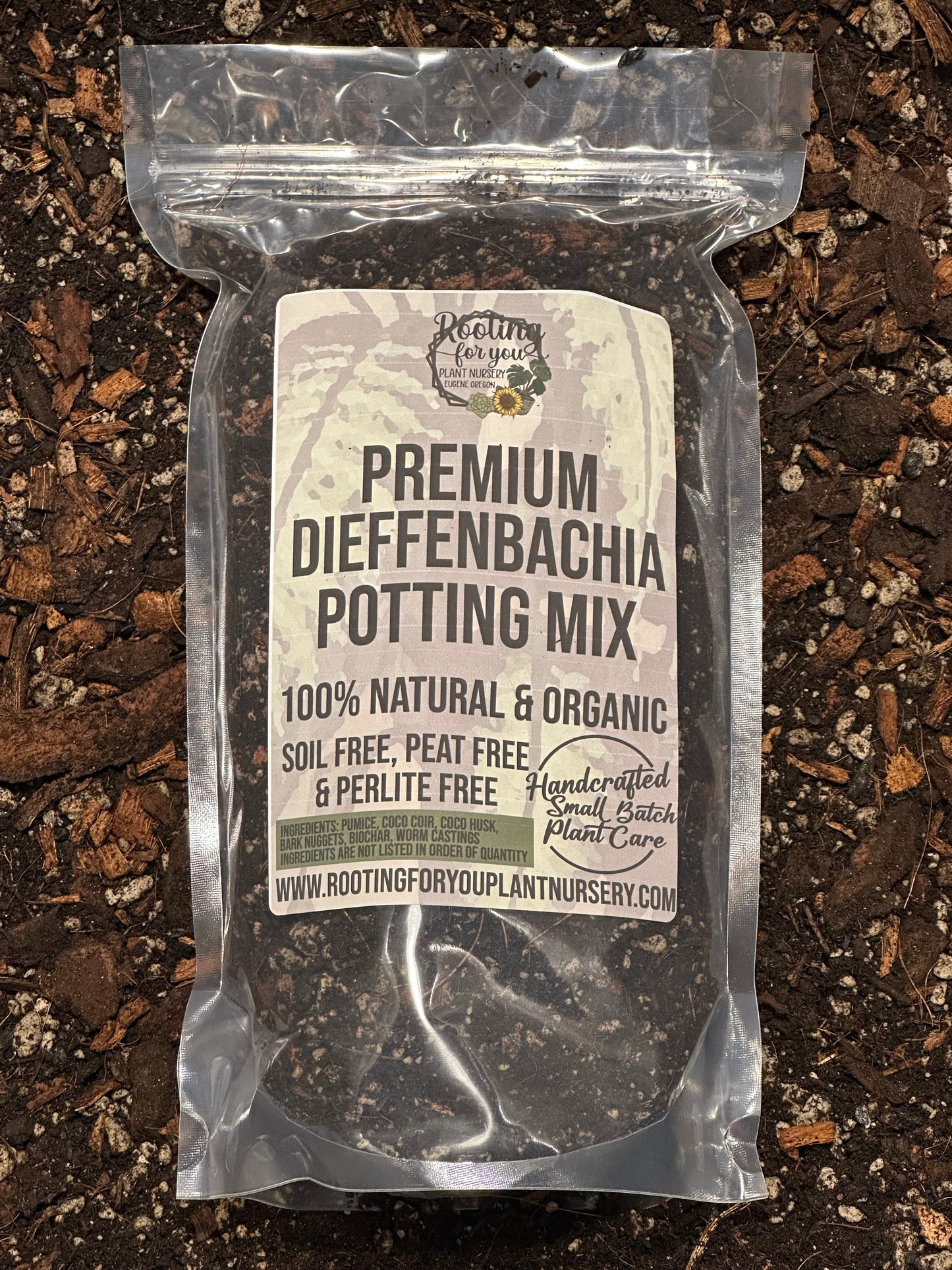 DIEFFENBACHIA - Dumb Canes Premium Potting Mix