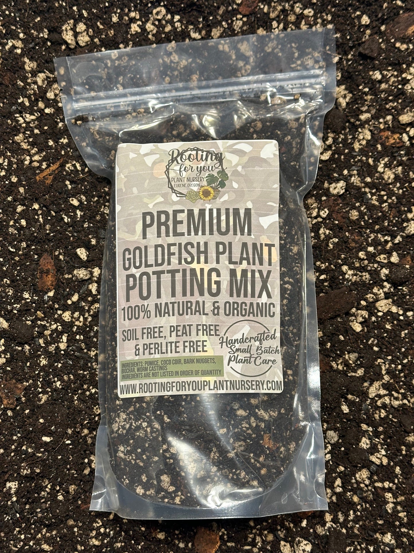 GOLDFISH PLANT Premium Potting Mix