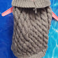 Knitted Sweater with Collar - Pullover Super Soft Cotton -Choose Color