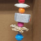 Flower Pumice Hanging Chew toys