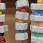 Flower Pumice Hanging Chew toys
