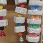 Flower Pumice Hanging Chew toys