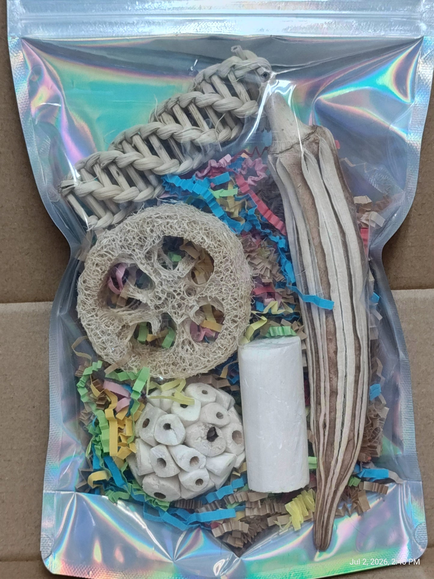 Play & Snuggle Toy and Crinkle Pack