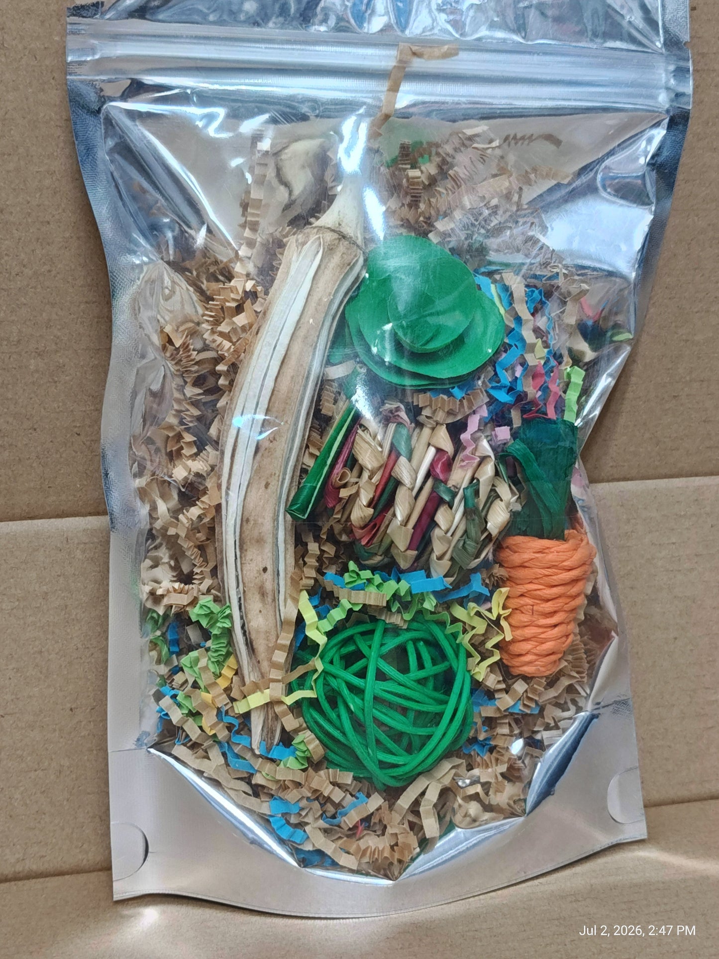 Play & Snuggle Toy and Crinkle Pack