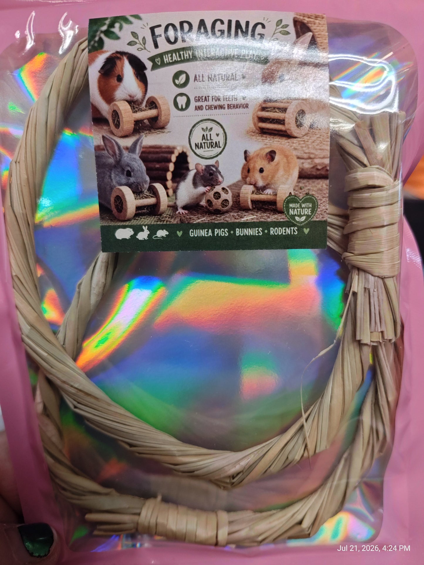 Play & Chew Toys & More Perfect for Cavy, Rabbits & Rodents