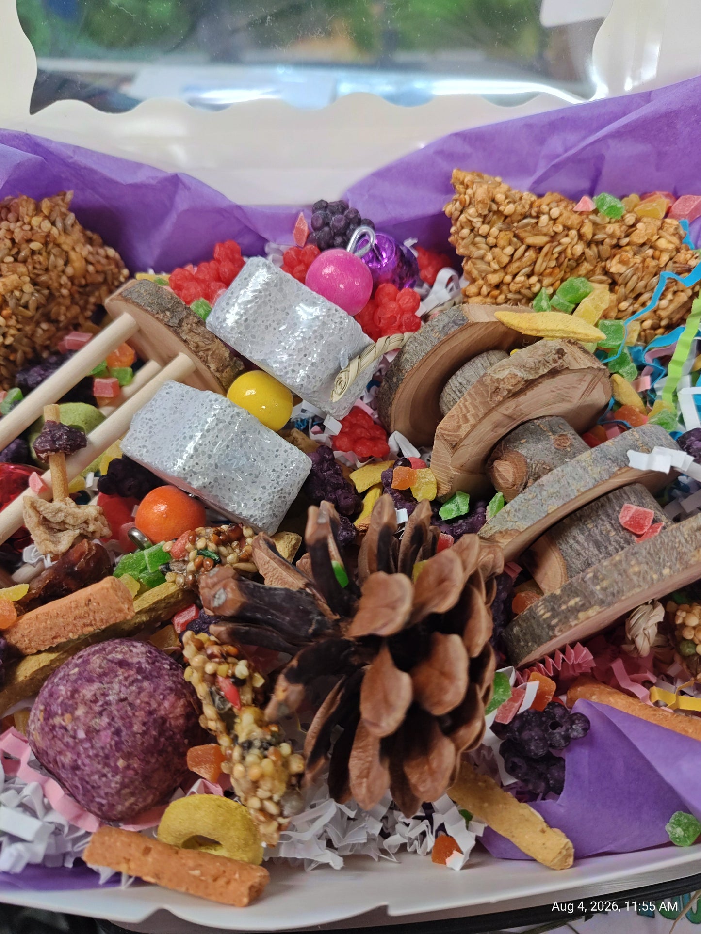 Play & Chew Rodent Fun  "No More Boredom" Box - Rats, Mice, Gerbils, Hamsters...