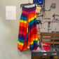 Pantalones tipo mono de harén arcoíris Alibaba