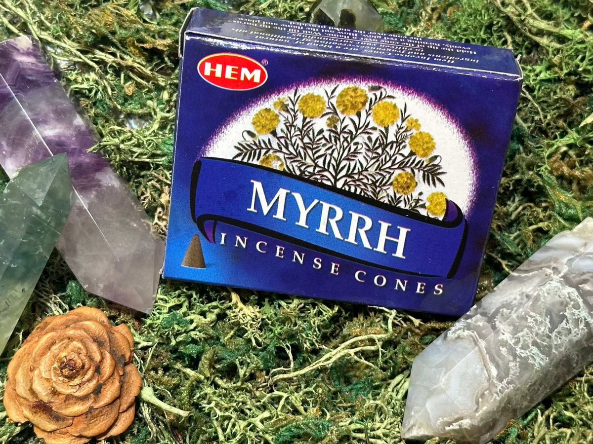 Conos de incienso - Mirra