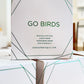 Go Birds Affirmation Candle | Eagles Gift | Patchouli & Eucalyptus