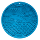 Whale eMat - Enrichment Lick Mat for Dogs and Cats - with Suction Cups | Whale Design | USA Made