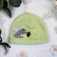 Squirrel Cashmere Hat - Newborn