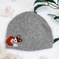 Sleeping Fox Cashmere Hat - Baby