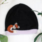 Sleeping Fox Cashmere Hat - Toddler
