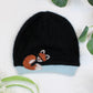 Sleeping Fox Cashmere Hat - Toddler