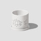 Lotus Flower Pot with Drainage