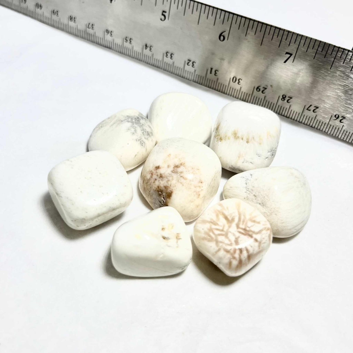 Piedra de escolecita pulida