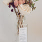 Dried Flower Reed Diffuser | Floral Home Fragrance with Caspia 8oz