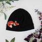 Sleeping Fox Cashmere Hat - Child