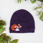 Sleeping Fox Cashmere Hat - Child