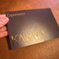 KARMA CANDLE - HIDDEN CRYSTALS INSIDE! -- by Moon Water Apothecary!